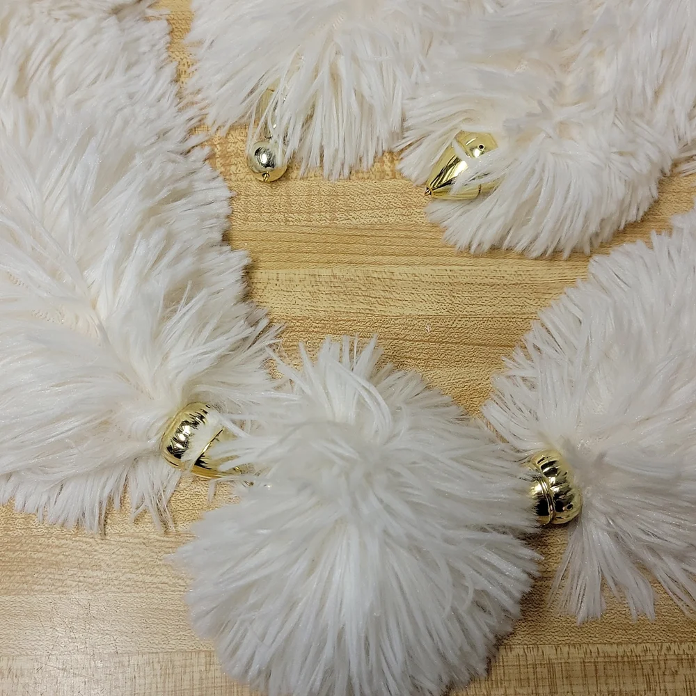 White Women's Scarf - Picture 2 of 3